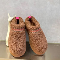 Comfy Winter Fur Shoes for Women - Sophie-Teddy Brown-5-State of Style