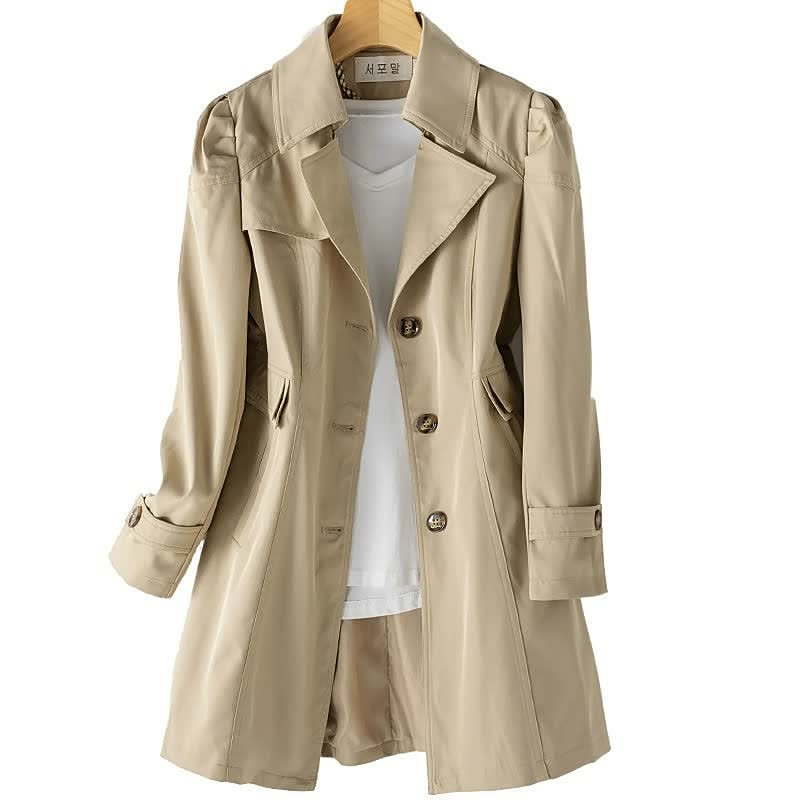 Comfy Women's Jacket | Stylish and Comfortable-Khaki-M-State of Style