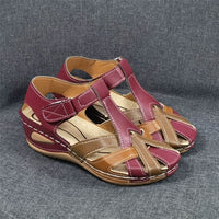 ComfyFeet | Comfortable Women's Sandals-Red-4.5-State of Style
