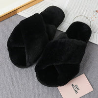 ComfyFeet | Women's Cosy Indoor Slippers-Black-5.0-6.0-State of Style