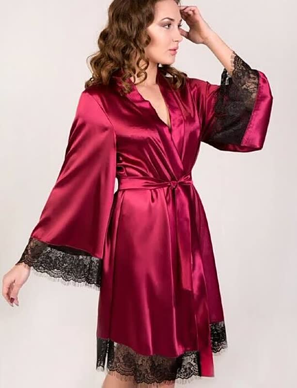 ComfyGown | Women's Elegant Nightwear-Wine Red-S-State of Style