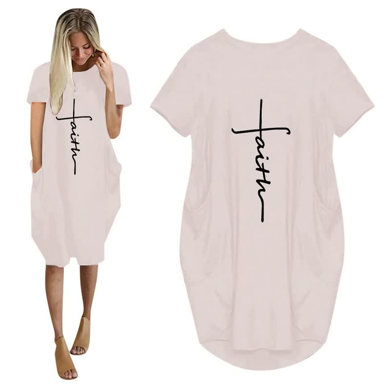 ComfyShirt | Oversized T-Shirt Dress-Army Green-S-State of Style