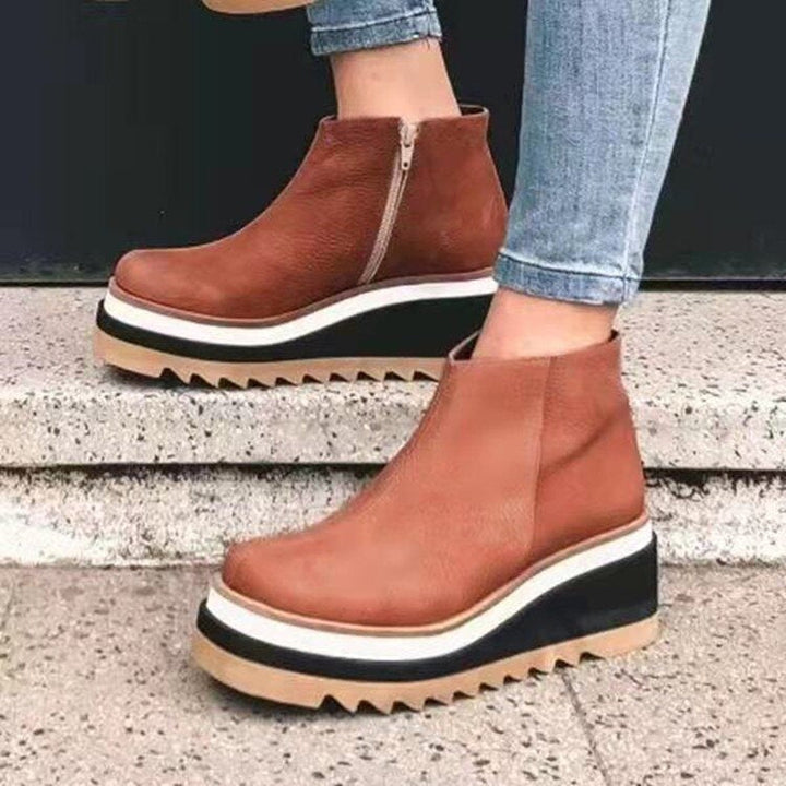 ComfySneakers | Women's Modern Sneakers-Auburn-4.5-State of Style