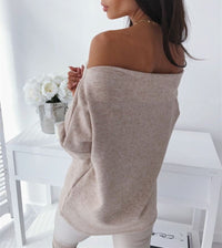 ComfySweatshirt | Women's Trendy Top-White1-S-State of Style