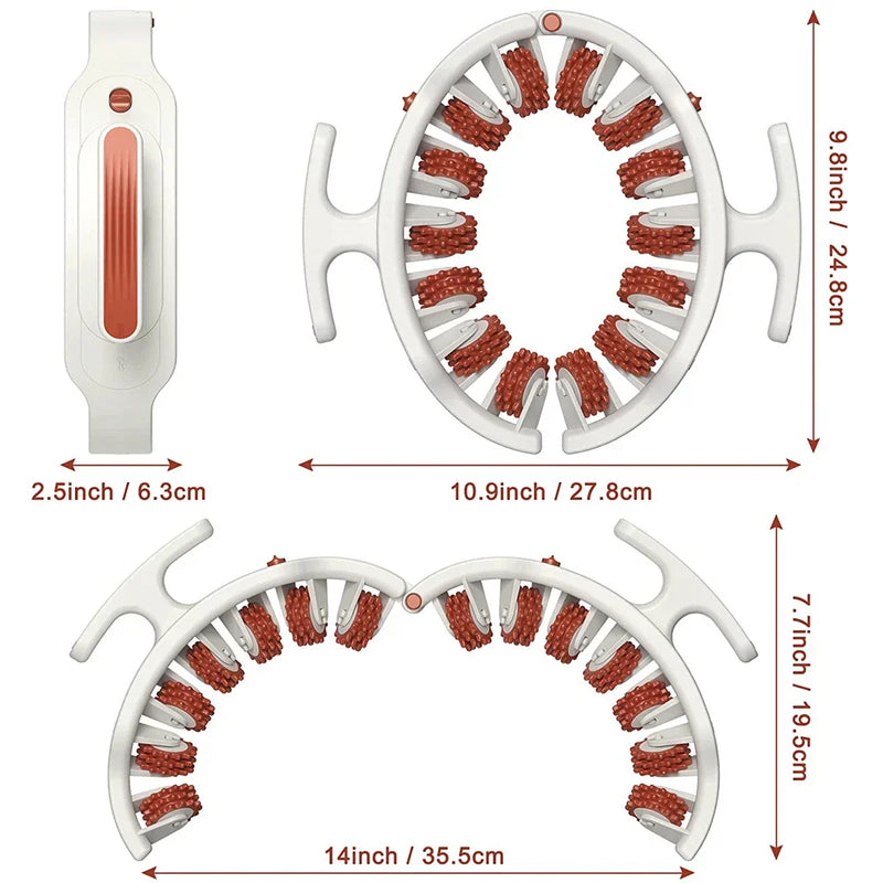 Compact Acupressure Massage Device – BodyRelief Roller-State of Style