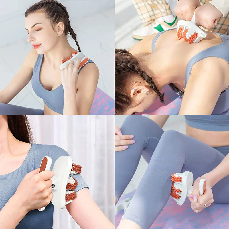 Compact Acupressure Massage Device – BodyRelief Roller-State of Style
