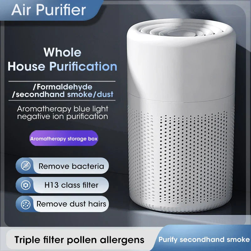 Compact Air Purifier with HEPA Filter - BreezeMini-Type 1-State of Style