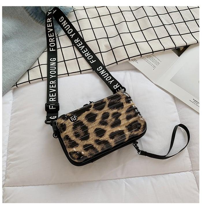 Compact and Stylish Mini Travel Bag for Women - LunaBag-Leopard-State of Style