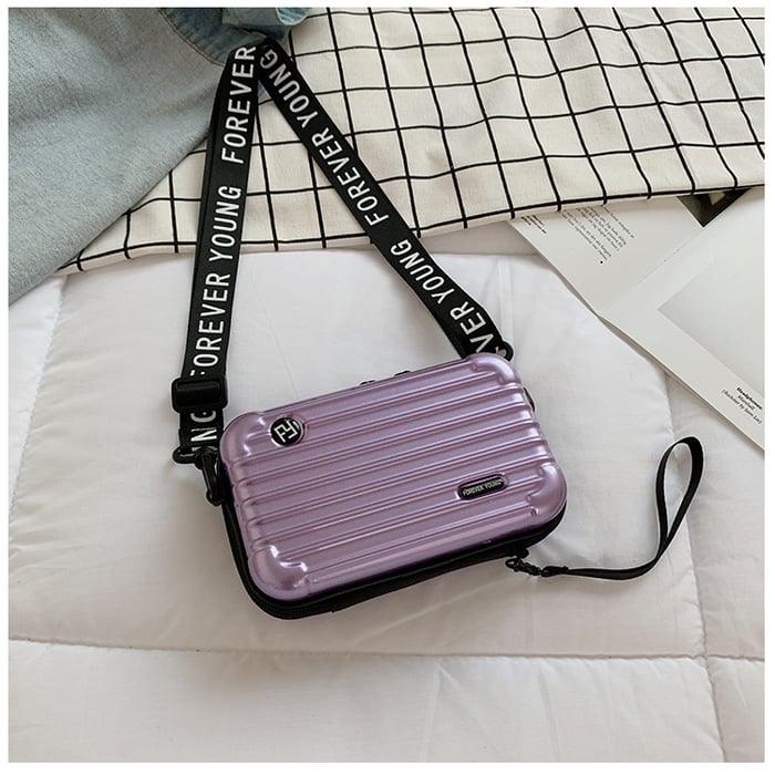 Compact and Stylish Mini Travel Bag for Women - LunaBag-Purple-State of Style