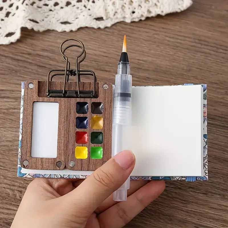 Compact Creativity Anytime and Anywhere - KunstZet Watercolour Set-Compact Set-State of Style