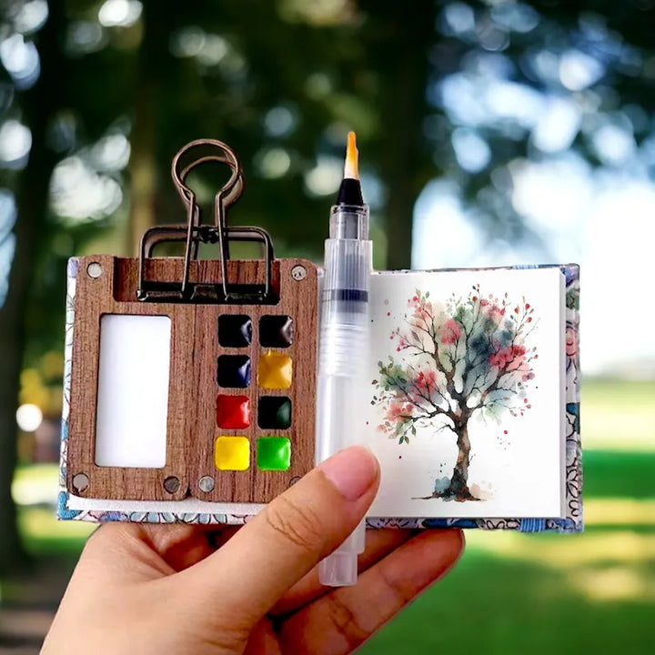 Compact Creativity Anytime and Anywhere - KunstZet Watercolour Set-Compact Set-State of Style