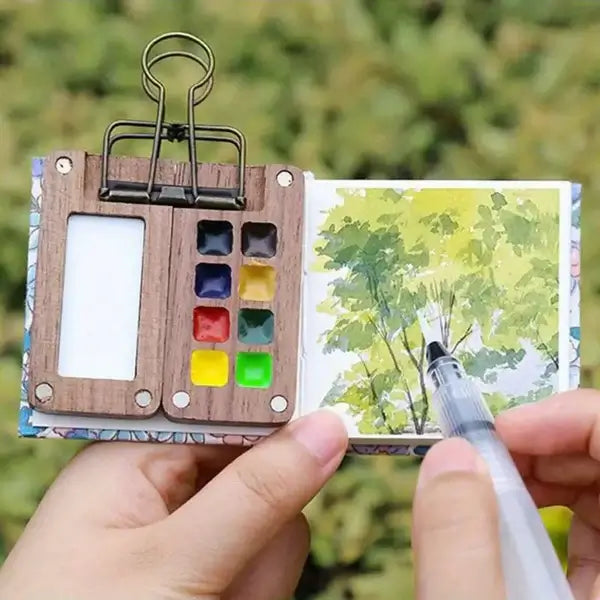 Compact Creativity Anytime, Anywhere - KunstZet Watercolour Set-Compact Set-State of Style