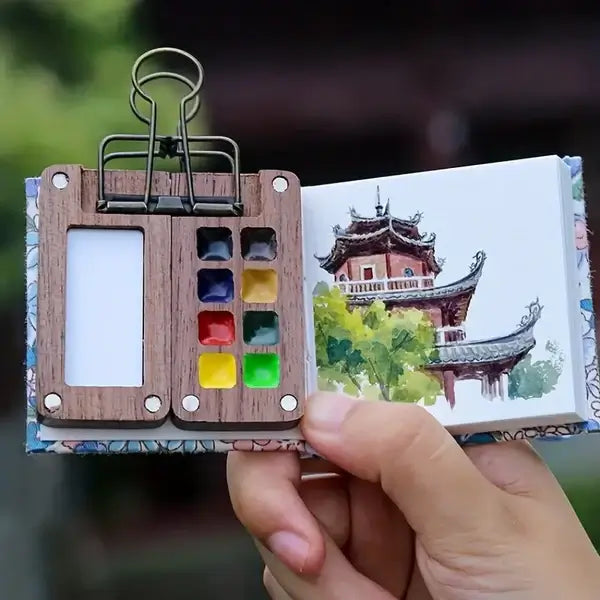 Compact Creativity Anytime, Anywhere - KunstZet Watercolour Set-Compact Set-State of Style
