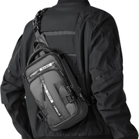 Compact Crossbody Sling Backpack - UrbanLite-Grey Small-State of Style