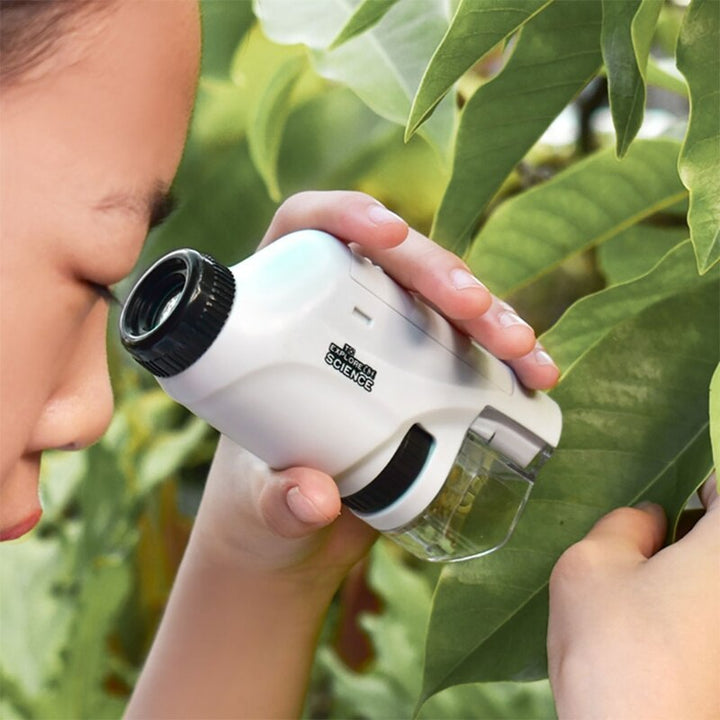 Compact Kids Microscope - MicroExplorer-White-State of Style