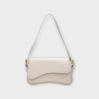 Compact Ladies Shoulder Bag - Sophia-Silver-State of Style
