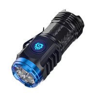 Compact LED Torch - LumenTorch-Black-State of Style