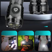 Compact LED Torch - LumenTorch-Black-State of Style