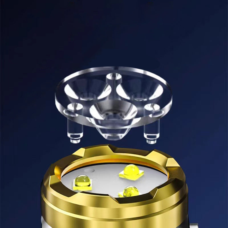 Compact LED Torch - LumenTorch-Black-State of Style