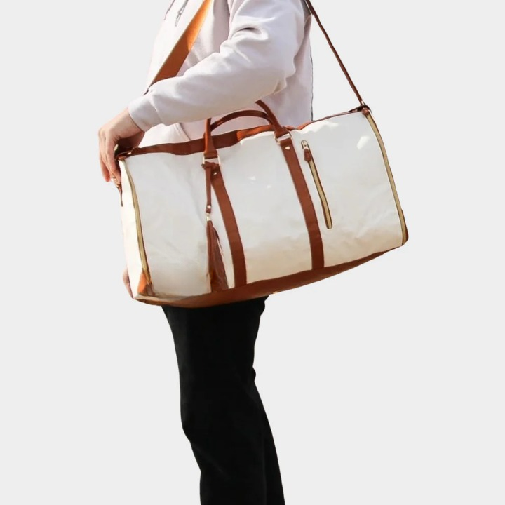 Compact & Luxury Travel Bag – Isabelle-Beige-State of Style