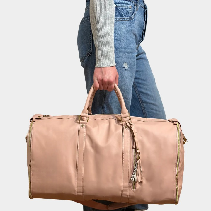 Compact & Luxury Travel Bag – Isabelle-Pink-State of Style
