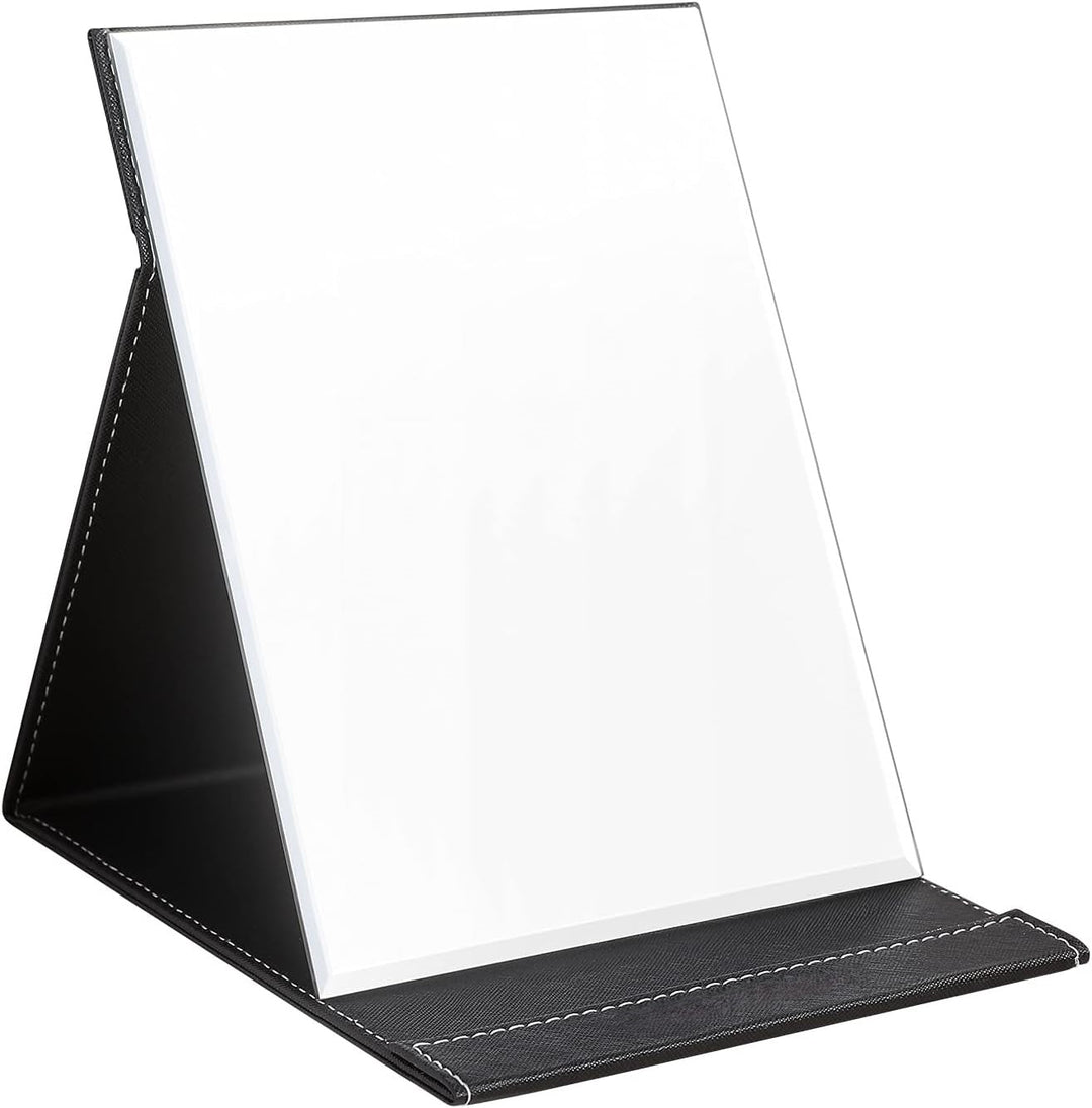 Compact Make-up Mirror with Stand-Black-State of Style