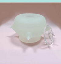 Compact Milk Bowl for Kittens - KittySip-White-State of Style