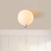 Compact Modern LED Balloon Ceiling Lamp - AuraLite-20CM-White-State of Style