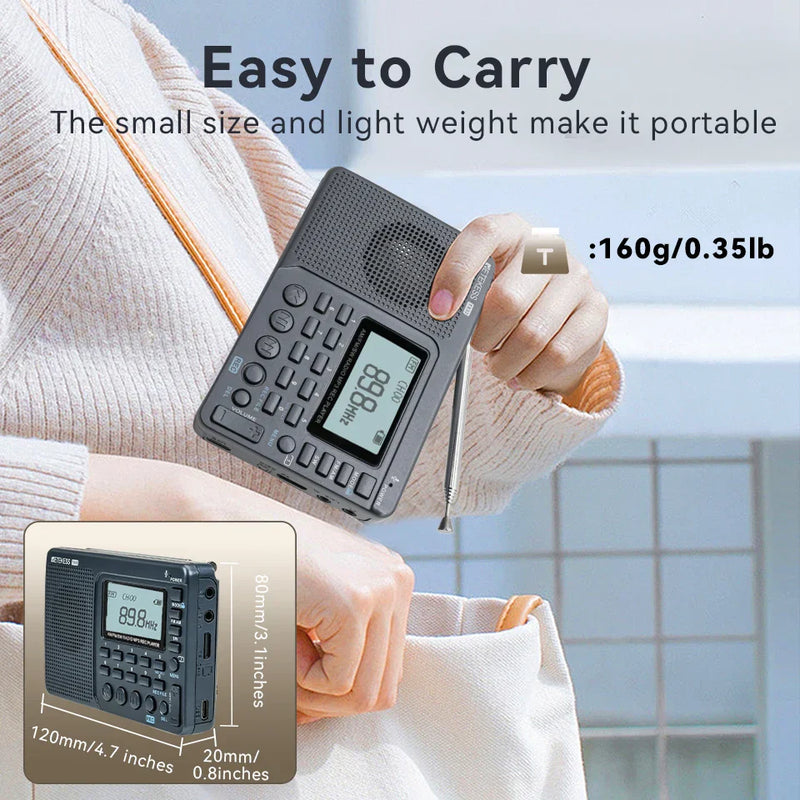 Compact Portable Radio - EchoWave-State of Style