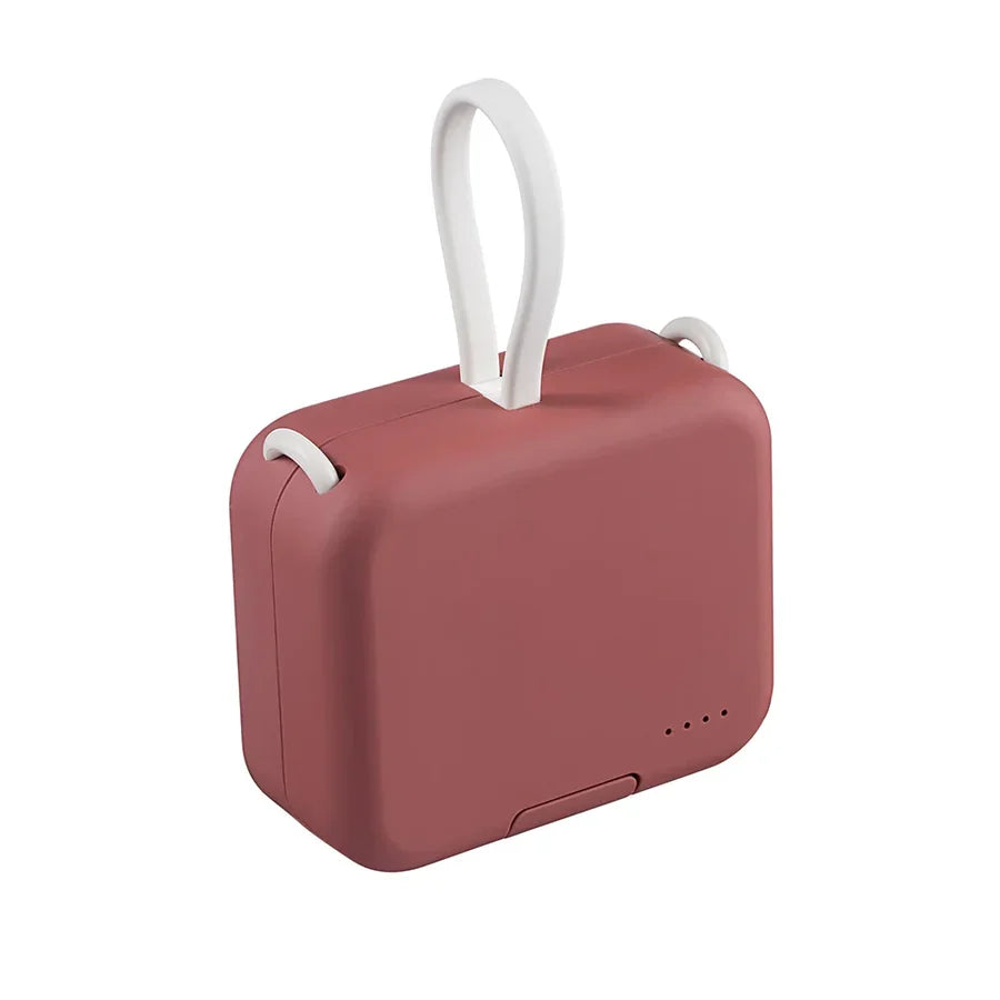 Compact Powerbank - PowerPocket-Red-State of Style