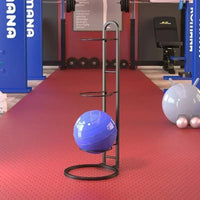 Compact Storage Rack for Sports Balls & Accessories – BallRack Pro-White-3 Balls-State of Style