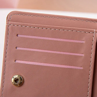Compact Tassel Zip Wallet – Stylish & Functional Women's Purse-Pink-State of Style