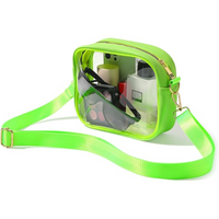 Compact Transparent Crossbody Bag - VisiBag-Green-State of Style