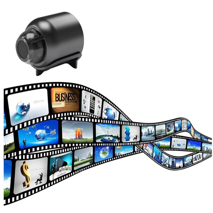 Compact WiFi Surveillance Camera - SafeWatch Mini-Camera Only-State of Style