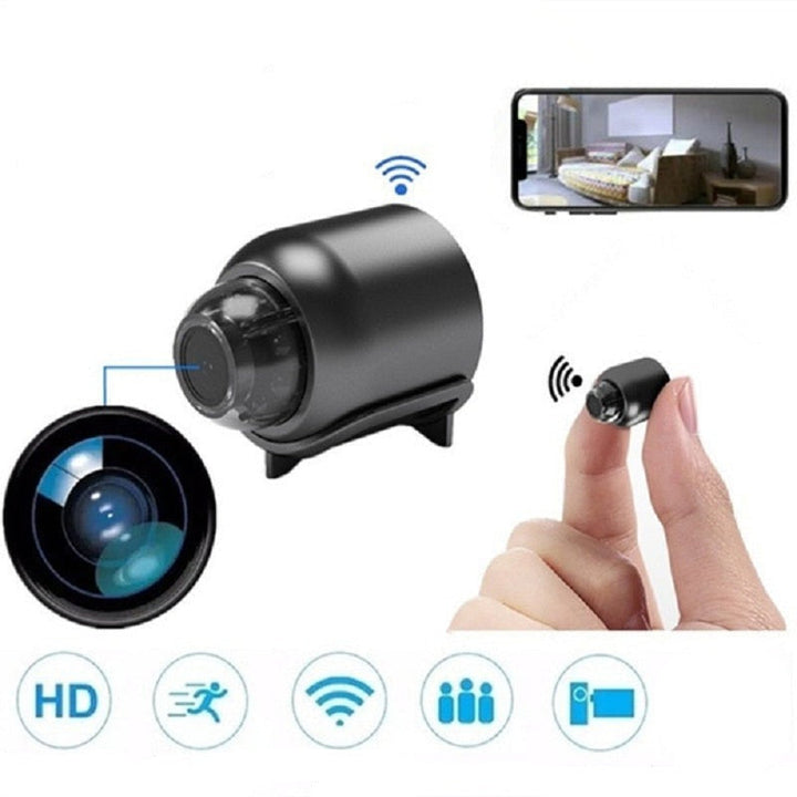 Compact WiFi Surveillance Camera - SafeWatch Mini-Camera Only-State of Style