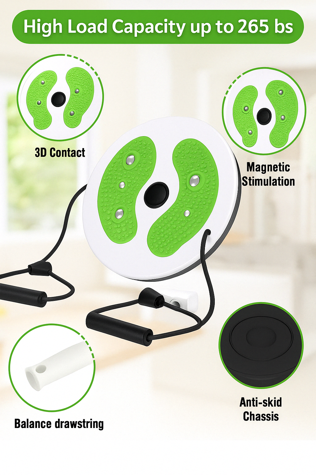 Complete Core Trainer with Magnetic Therapy - CoreTwist-Pink-State of Style