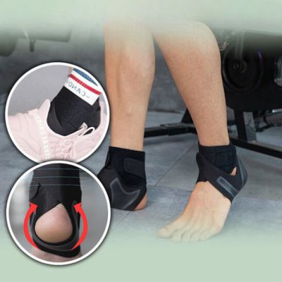 Compression Ankle Brace with Cross Stabilisation – FlexGuard Pro-Both-S : 34/35-State of Style