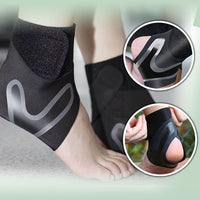 Compression Ankle Brace with Cross Stabilisation – FlexGuard Pro-Links-S : 34/35-State of Style