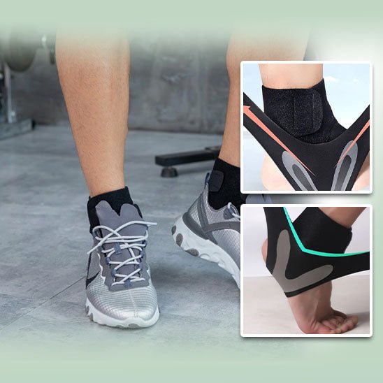 Compression Ankle Brace with Cross Stabilisation – FlexGuard Pro-Links-S : 34/35-State of Style