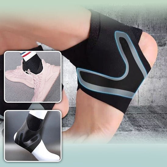 Compression Ankle Brace with Cross Stabilisation – FlexGuard Pro-Links-S : 34/35-State of Style