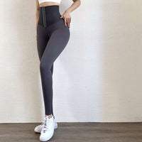 Compression Leggings | Supportive & Stylish Activewear-Black-S-State of Style