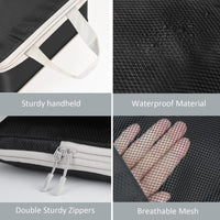 Expandable Compression Packing Cubes Set – 4pcs Travel Organisers