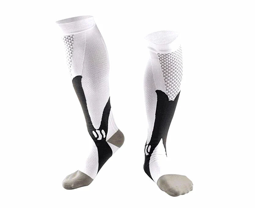 Compression Socks for Pain Relief | Unisex Design-White-S-M-State of Style