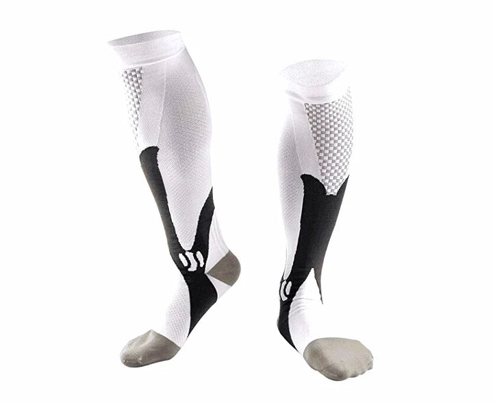 Compression Socks for Pain Relief | Unisex Design-White-S-M-State of Style