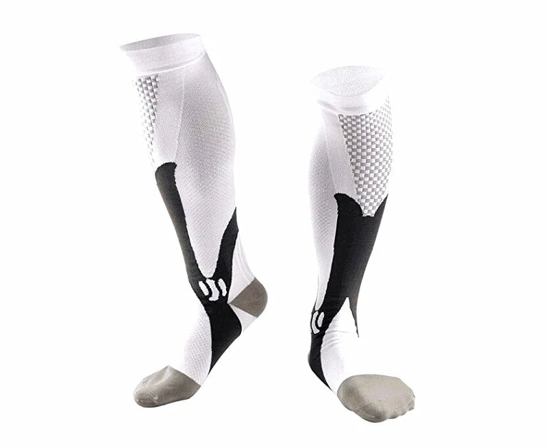 Compression Socks for Pain Relief | Unisex Design-White-S-M-State of Style