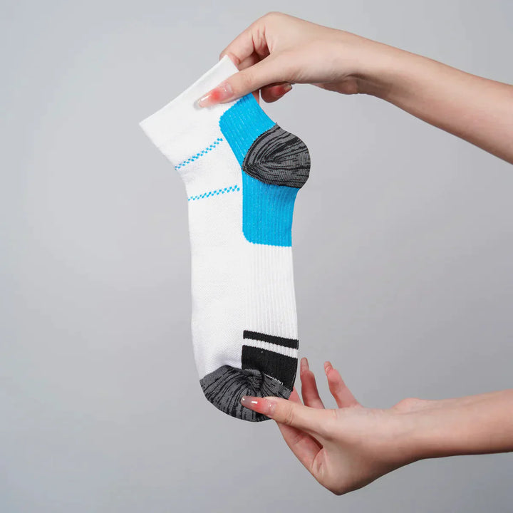 Compression socks - TheraSupport-2 Pairs black + 2 pairs white-2.5 - 9.0-State of Style