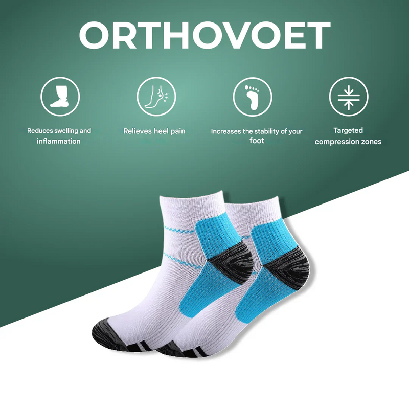 Compression socks - TheraSupport-2 Pairs black + 2 pairs white-2.5 - 9.0-State of Style