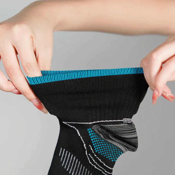 Compression Socks - TheraSupport-2 Pairs Black + 2 Pairs White-34-39-State of Style