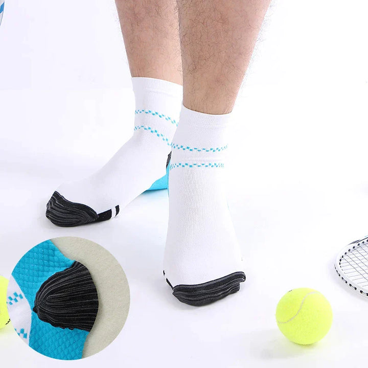 Compression Socks - TheraSupport-2 Pairs Black + 2 Pairs White-34-39-State of Style