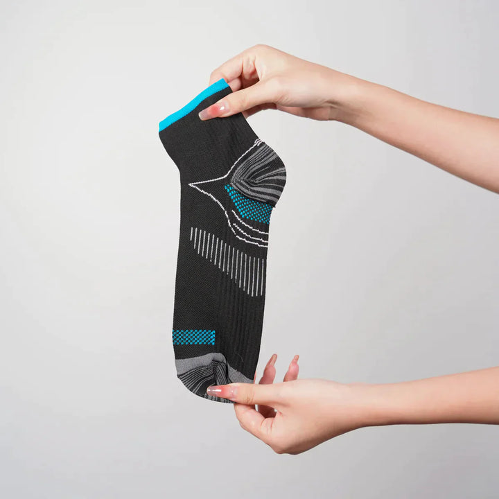 Compression Socks - TheraSupport-2 Pairs Black + 2 Pairs White-34-39-State of Style